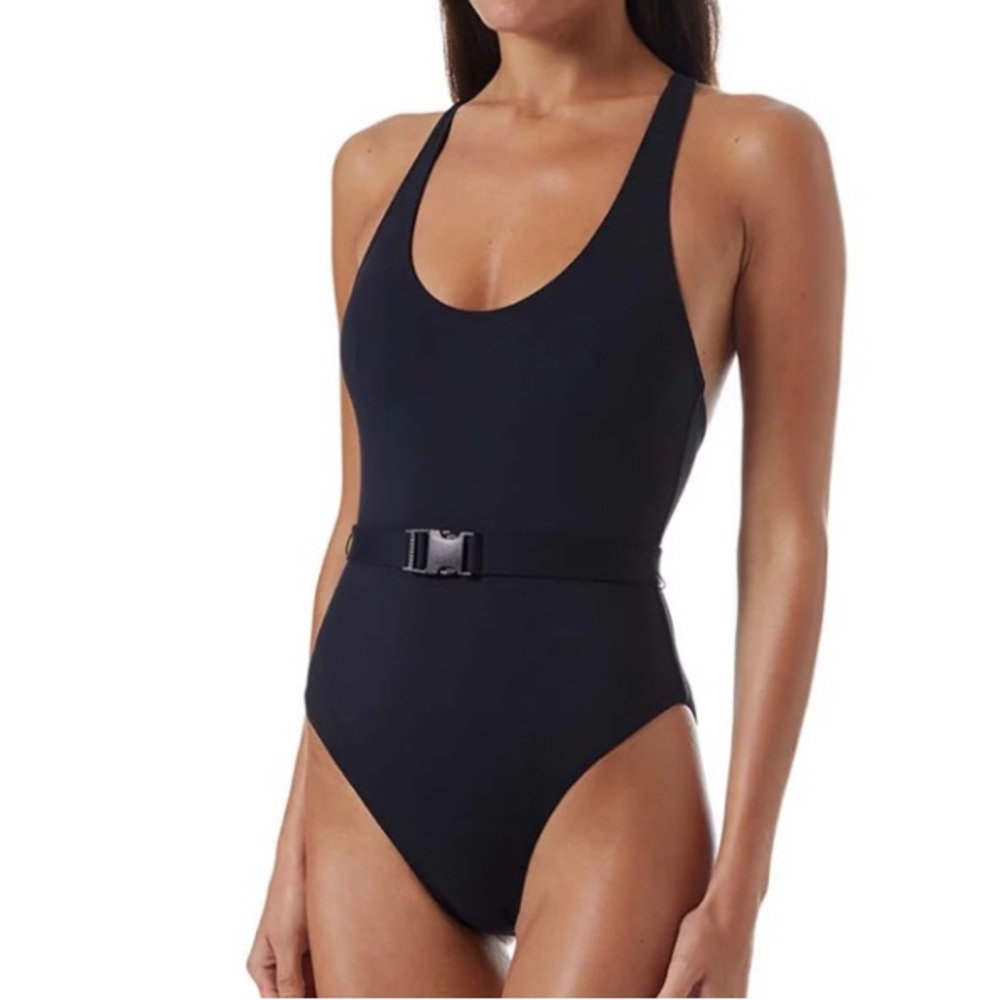 Melissa Odabash NEVIS BLACK ECO SWIMSUIT 42 - Picture 1 of 12